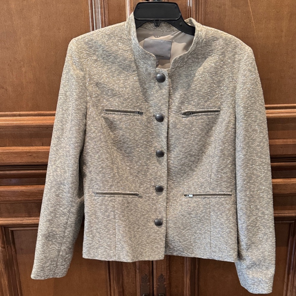 Classiques Entier Textured Metallic Blazer perfect for those day or evenings !